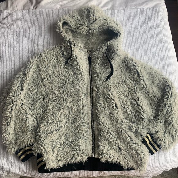 Free People Fluffy Dolman Jacket - Picture 5 of 8